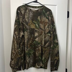 Camouflage Long Sleeve Men's Shirt